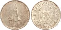 Deutschland, III. Reich 5 Mark 1935 E Garnisonskirche ohne Datum ss 34,00 EUR  + 15,00 EUR frais d'envoi