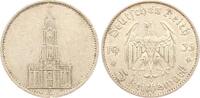 Deutschland, III. Reich 5 Mark 1935 F Garnisonskirche ohne Datum ss 34,00 EUR  + 15,00 EUR frais d'envoi