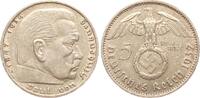 Deutschland, III. Reich 5 Mark 1937 A Paul von Hindenburg fvz 36,00 EUR  + 15,00 EUR frais d'envoi