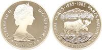 Kanada 1 Dollar Elisabeth II. 1952-2022, Elch -