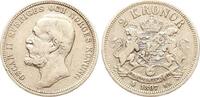 Schweden 2 Kronor 1897 EB Oscar II., Kursm&uuml;nze fss 34,00 EUR  + 15,00 EUR frais d'envoi