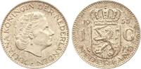 Niederlande 1 Gulden 1955 Juliana, 1948-1980 vz 14,00 EUR  + 10,00 EUR frais d'envoi