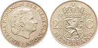 Niederlande 2,5 Gulden 1959 Juliana, 1948-1980 vz+ 28,00 EUR  + 15,00 EUR frais d'envoi