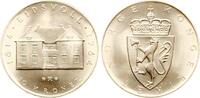Norwegen 10 Kroner 1964 Olav V., 1957-1991, 150 Jahre Grundgesetz vz 40,00 EUR  + 15,00 EUR frais d'envoi