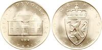 Norwegen 10 Kroner 1964 Olav V., 1957-1991, 150 Jahre Grundgesetz stgl 41,00 EUR  + 15,00 EUR frais d'envoi