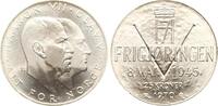 Norwegen 25 Kroner 1970 Olav V., 1957-1991 fstgl 60,00 EUR  + 15,00 EUR frais d'envoi