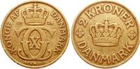 D&auml;nemark 2 Kroner 1924 Christian X. ss- 98,00 EUR  + 15,00 EUR frais d'envoi