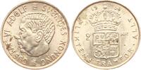 Schweden 2 Kroner 1954 TS Gustav VI. Adolf vz-stgl 18,00 EUR  + 10,00 EUR frais d'envoi