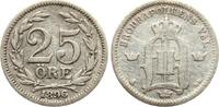 Schweden 25 &Ouml;re 1896 Oscar II., 1872-1907 ss/ss- 7,00 EUR  + 10,00 EUR frais d'envoi