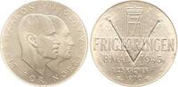 Norwegen 25 Kroner 1970 Olav V., 1957-1991 stgl 55,00 EUR  + 15,00 EUR frais d'envoi