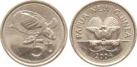Papua Neu-Guinea 5 Toea 2004 stgl 3,00 EUR  + 10,00 EUR frais d'envoi