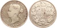 Kanada 25 Cents 1874 H Victoria, 1837-1901 fss 42,00 EUR  + 15,00 EUR frais d'envoi