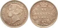 Kanada 10 Cent 1880 H Victoria, 1837-1901 ss+ 48,00 EUR  + 15,00 EUR frais d'envoi