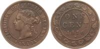 Kanada 1 Cent 1876 H Victoria, 1837-1901 ss+ 12,00 EUR  + 10,00 EUR frais d'envoi