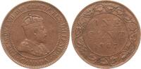 Kanada 1 Cent 1907 Edvard VII. ss+ 8,00 EUR  + 10,00 EUR frais d'envoi