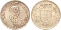 Schweiz 5 Franken 1954 B vz 26,00 EUR  + 15,00 EUR frais d'envoi