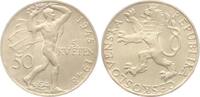 Tschechoslowakei 50 Korun 1949 vz-stgl 15,00 EUR  + 10,00 EUR frais d'envoi