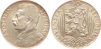 Tschechoslowakei 50 Korun 1949 auf Josef Stalin vz+ 25,00 EUR  + 15,00 EUR frais d'envoi