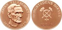 Norwegen 1979 Kupfermedaille von Raudberget auf Johan Falkberget fstgl 15,00 EUR  + 10,00 EUR frais d'envoi