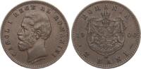 Rumänien Carol I. 2 Bani 1900 vz+