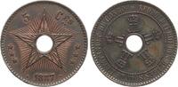 Belgisch-Kongo 5 Centimes Leopold II. -