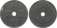 Belgien 10 Centimes Leopold III., 1934-1951 -