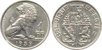 Belgien 1 Franc Leopold II. (1934-1951) -