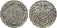 Deutsches Kaiserreich 10 Pfennig Kursmünze -