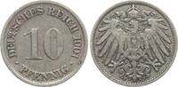 Deutsches Kaiserreich 10 Pfennig Kursmünze -