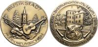 DDR Grosse Medaille auf das Musikinstrumentenmuseum in Markneukirchen -