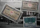 Frankreich Centimes & Franc Lot von 3 Notgeldscheinen im Blister -
