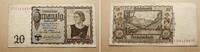 Deutschland, III: Reich 20 Reichsmark sog. Tirolerschein, Serie O -