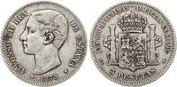 Spanien 5 Pesetas Alfonso XII. -