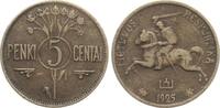 Litauen 5 Centai -