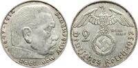 Deutschland, III. Reich 2 Mark Paul von Hindenburg -