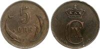 5 Øre 1884 CS Dänemark Christian IX. ss