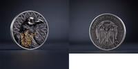Kamerun 1000 Francs 1 OZ The Raven 2025 -