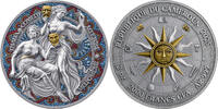 Kamerun 2000 Francs Preorder: 2 OZ Melpomene & Thalia 2025 - June available -