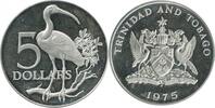 Trinité et Tobago Argent 5 Dollars 5 Dollars - Trinité et Tobago Argent -