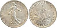  1 Franc 1913 1 Franc Semeuse ss+/vz 9,00 EUR  + 7,90 EUR frais d'envoi