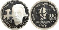  100 Francs 1991 Essai de 100 Francs Pierre de Coubertin PP 290,00 EUR  + 8,90 EUR frais d'envoi