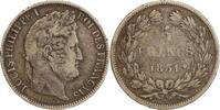 France 5 Francs 5 Francs Louis-Philippe Ier Tête Laurée Tranche En Relief -