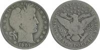 Etats - Unis Argent 1/2 Dollar 1/2 Dollar Barber Etats-Unis Argent -