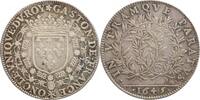 Dombes Jeton Jeton Gaston d'Orléans Oncle Unique du Roi Dombes Argent -