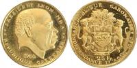 Gabon 25 Francs 25 Francs Président Léon Mba - Gabon -