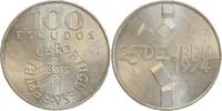 Portugal Argent 100 Escudos 100 Escudos Portugal Argent -