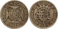 Saint Thomas et Principe Argent 2 1/2 Escudos 2 1/2 Escudos - Saint Thomas et Principe Argent -