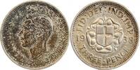 Grande Bretagne Argent 3 Pence 3 Pence Georges VI - Grande-Bretagne Argent -