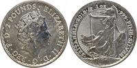 Grande Bretagne Argent 2 Livres 2 Livres Britania - Grande Bretagne Argent -