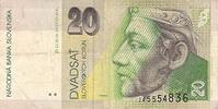Slovaquie 20 Couronnes 20 Couronnes Slovaquie 1999 -